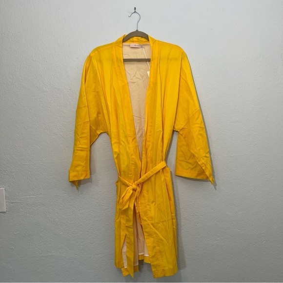 Tory Burch Other - Tory Burch Sloan Kettering Mens Robe 2019 One Size Unisex Sunshine Yellow NWT.